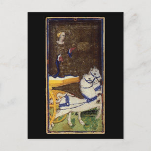 Postale La carte Tarot Chariot