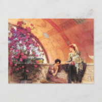 Lawrence Alma Tadema Inconscient Rivals Carte post