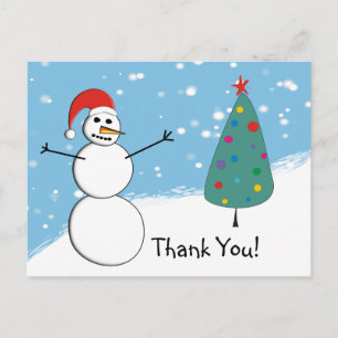 Postale Lettre du travailleur postal Carrier "Merci" Carte