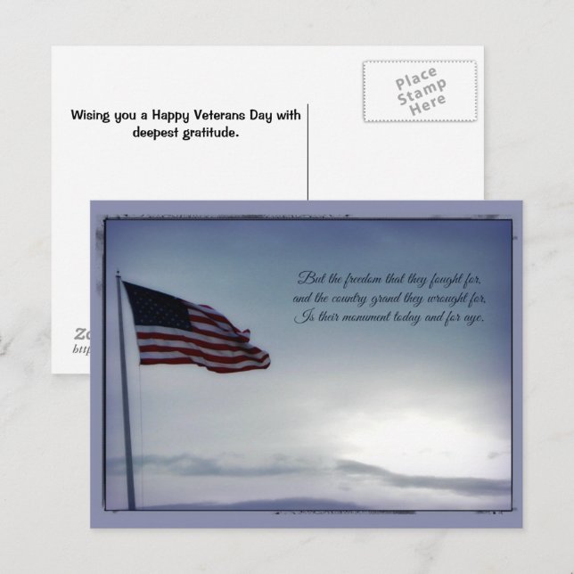 Postale Mais pour la lutte pour la liberté ... Carte posta (Devant / Derrière)