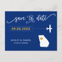 Marine Georgia Mariage Enregistrer la carte postal