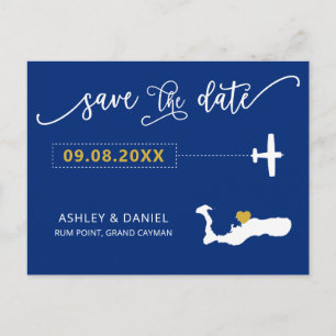 Postale Marine Grand Cayman Mariage Enregistrer la carte d