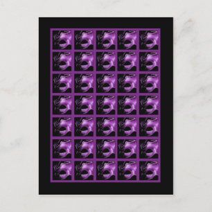 Postale Marqueurs de carte de bingo Sweet 16 violet Lilac 