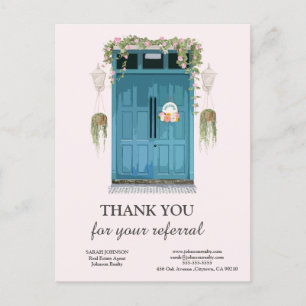 Postale Merci pour la carte de recommandation immobilière