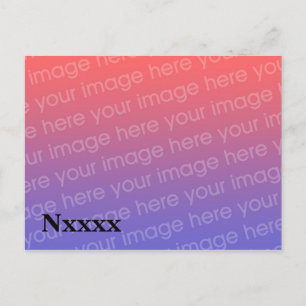 Postale Modèle de carte radio amateur