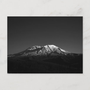 Postale Monochrome Mont Saint Helens En Repose Carte Posta