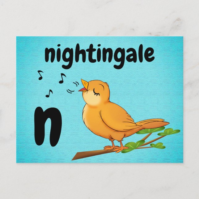 Postale n - carte flash nocturne (Devant)