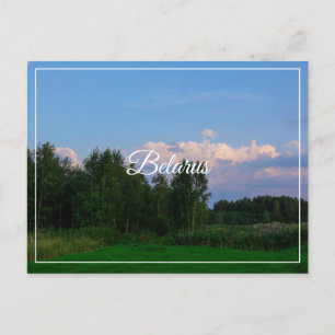 Postale Nature Paysage Paysage Plage Biélorussie Carte pos