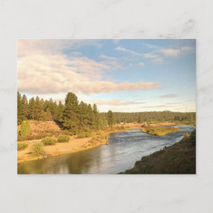 Postale Paysage fluvial du Nord-Ouest Pacifique - Carte po