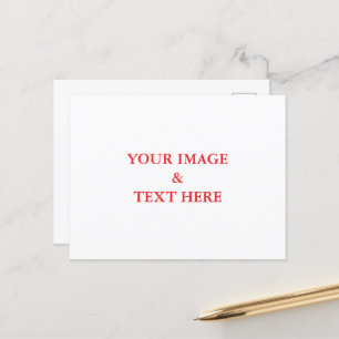 Postale Personnalisé Personnalisé Votre Propre Carte Posta