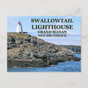 Postale Phare de Swallowtail, Grand Manan N.B. Carte posta