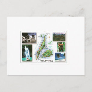 POSTALE PHILIPINES CARTE CEBU/BOHOL