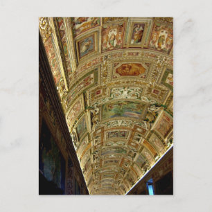 Postale Plafond au Musée du Vatican, Rome Italie Carte pos