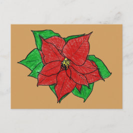 Postale Poinsettia No. 1 Carte postale.