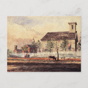 Postale Première église presbytérienne Houston, TX Carte p