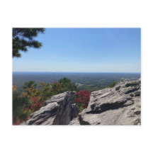 Rocher Wolf, Hanging Rock State Park, NC Carte pos