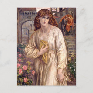 Postale Rossetti Salutation de Beatrice CC0646 Carte posta