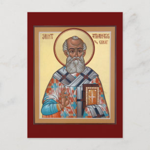 Postale Saint Athanase la grande carte de prière