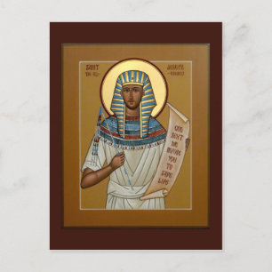 Postale Saint Joseph la carte de prière tout confort