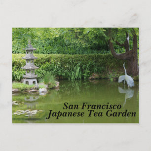 Postale San Francisco Japanese Tea Garden Pond #2 Carte po