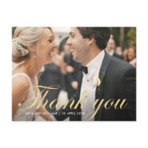 script amusant | mariage merci carte photo