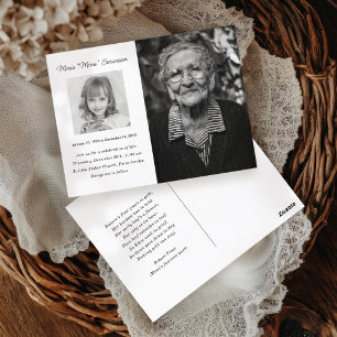Postale Service commémoratif Célébration du Carte photo de