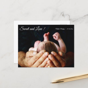 Postale Simple et chaleureux Accueil Nouvelle carte postal