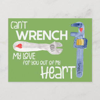 Postale Sortez-vous de mon coeur Valentines Day Carte post