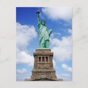 Postale Statue de la Liberté, symbole de la liberté, carte