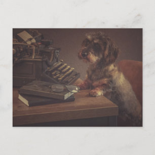 Postale Super carte de teckel amusante