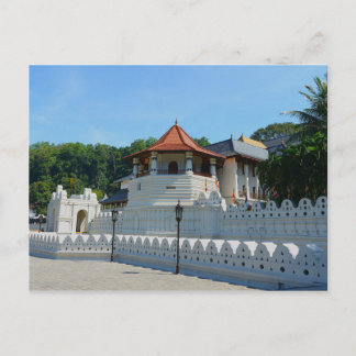 Postale Temple de la dent par carte postale, Kandy, Sri La