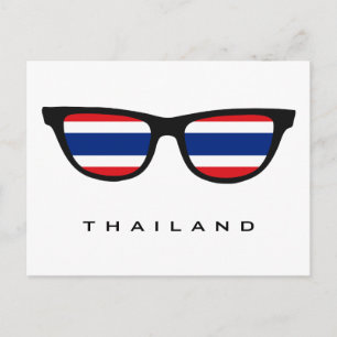 Postale Thailande Shades texte personnalisé et carte posta