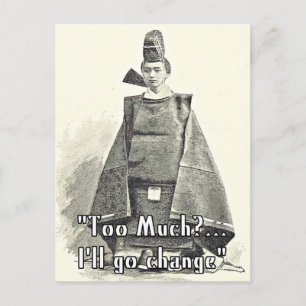 Postale Trop de choses que je changerai. Carte de voeux dr