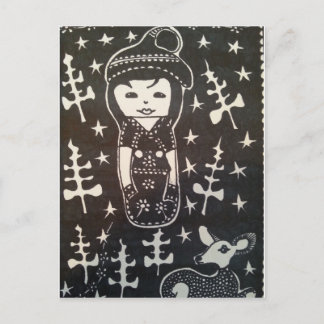 Postale Une petite carte