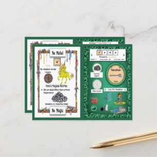 Postale Vana - Carte de jeu Unicorn Vanadium Horn