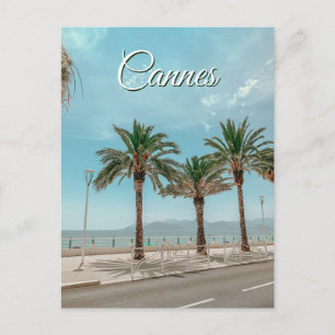 Postale Vue de la Côte d'Azur à Cannes France Carte postal