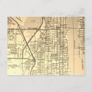Postale West Palm Beach, FL Carte Vintage