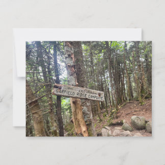 Postale White Mountains Garfield Ridge Camping Carte posta