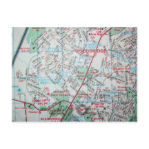 Woodbridge, VA Carte Vintage