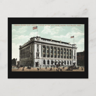Postamt Cleveland Ohio 1910 Vintage Postkarte