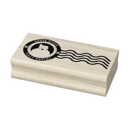Postamt Santa Claus Gummistempel