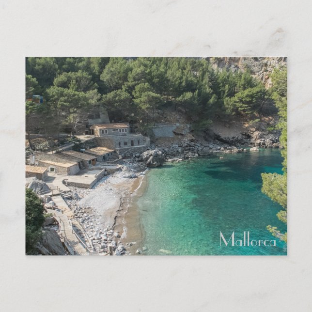 Postamt von Sa Calobra en Mallorca Postkarte (Vorderseite)