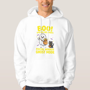 Postangestellter Geist Modus Halloween Design_1 Hoodie