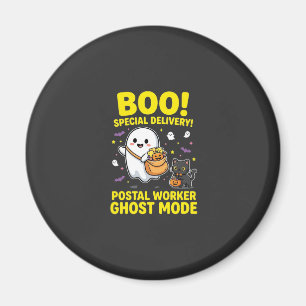 Postangestellter Geist Modus Halloween Design_1 Magnet
