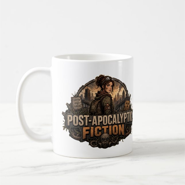Postapokalyptische Fiktion Kaffeetasse (Links)