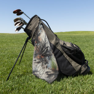 Postapokalyptisches Golfhandtuch