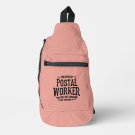 Postarbeiter-Altersvorsorge Mailman Gag Crossbody Bag