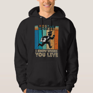 Postarbeiter Funny Carrier Mailman Post Da Hoodie