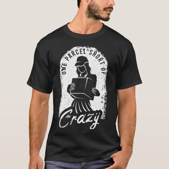 Postarbeiter für Postbedienstete und Postdienst T-Shirt (Vorderseite)