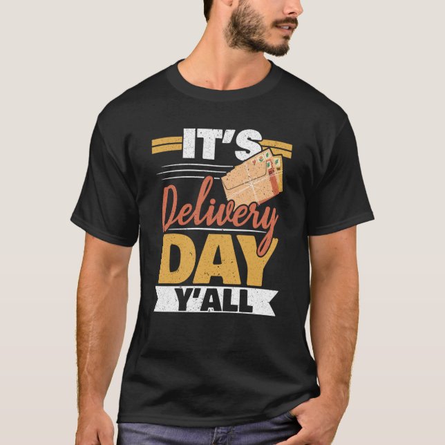 Postarbeiter Postversand Mail Escor T-Shirt (Vorderseite)